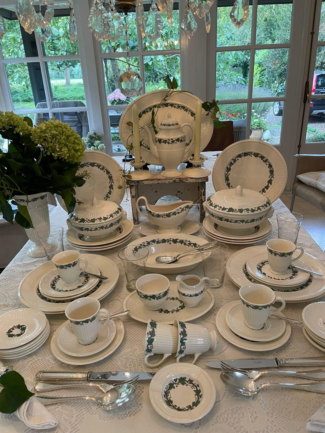 Wedgwood Stratford Diner Set Voor 6 Personen, 49 Items ...