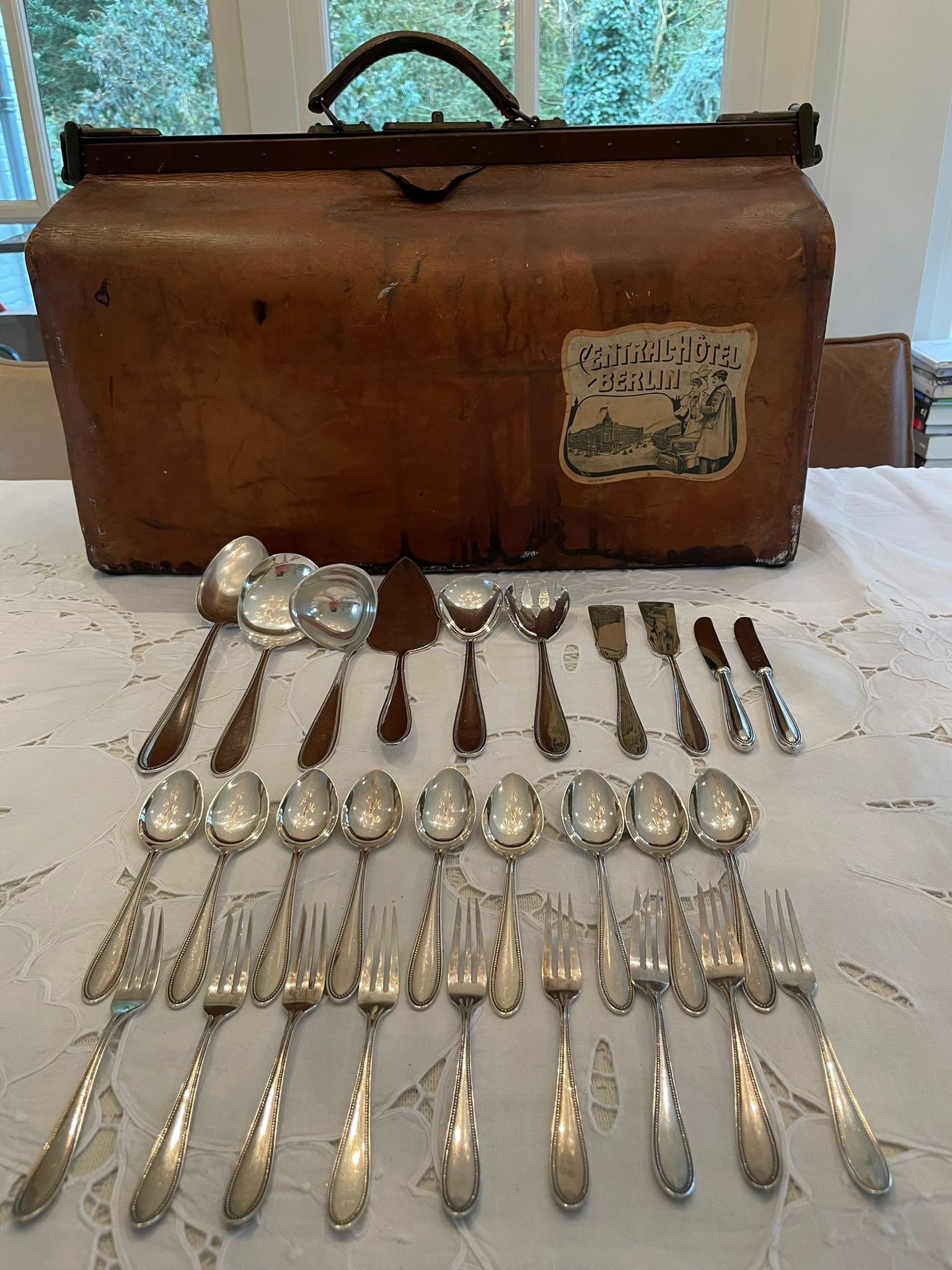 WMF Cutlery Pearl Rim Silver Plated Patent 90, Supplement