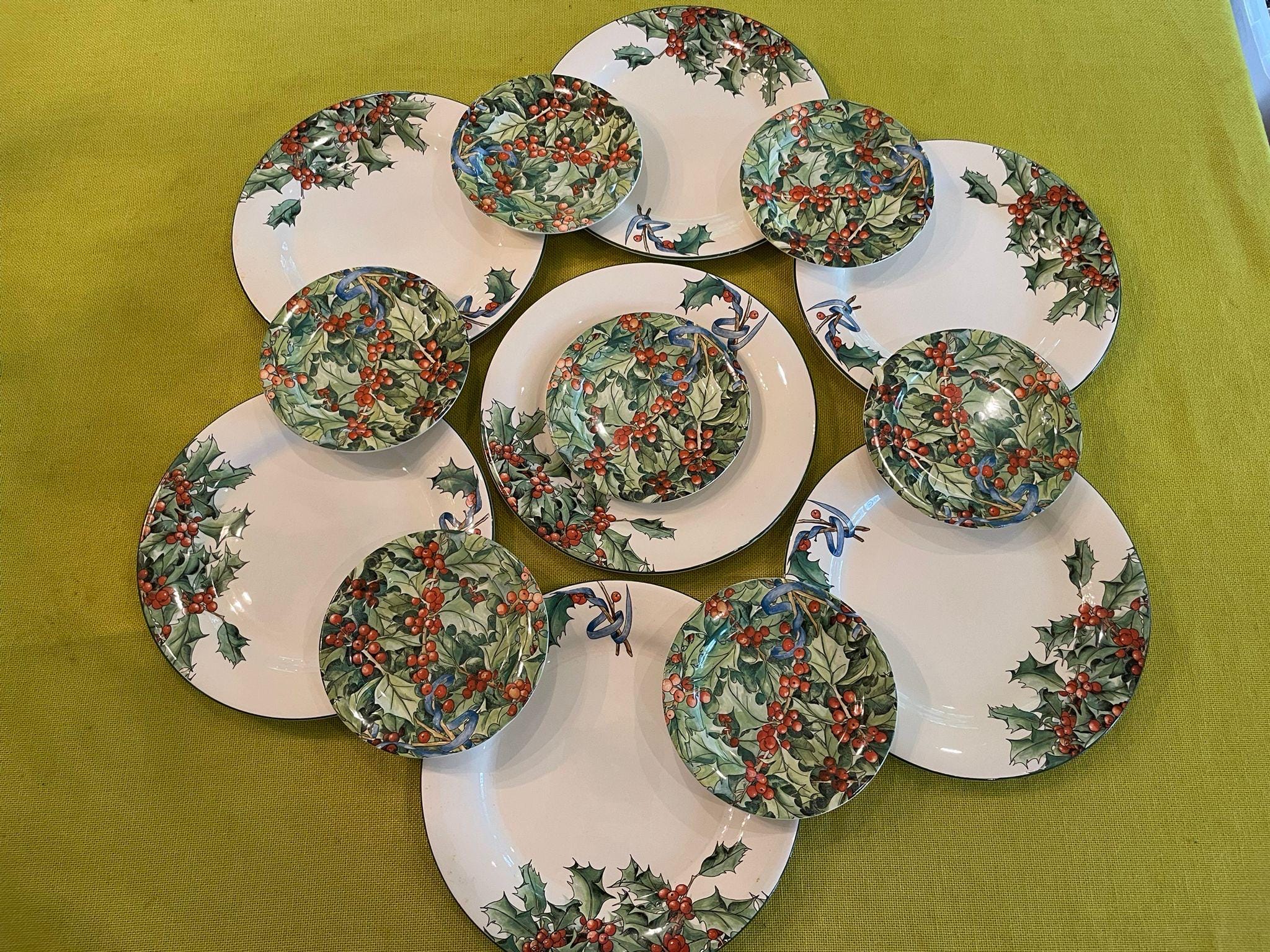 GienフランスプレートLE HOUX 美品】フランス製 ジアン☆LE HOUX