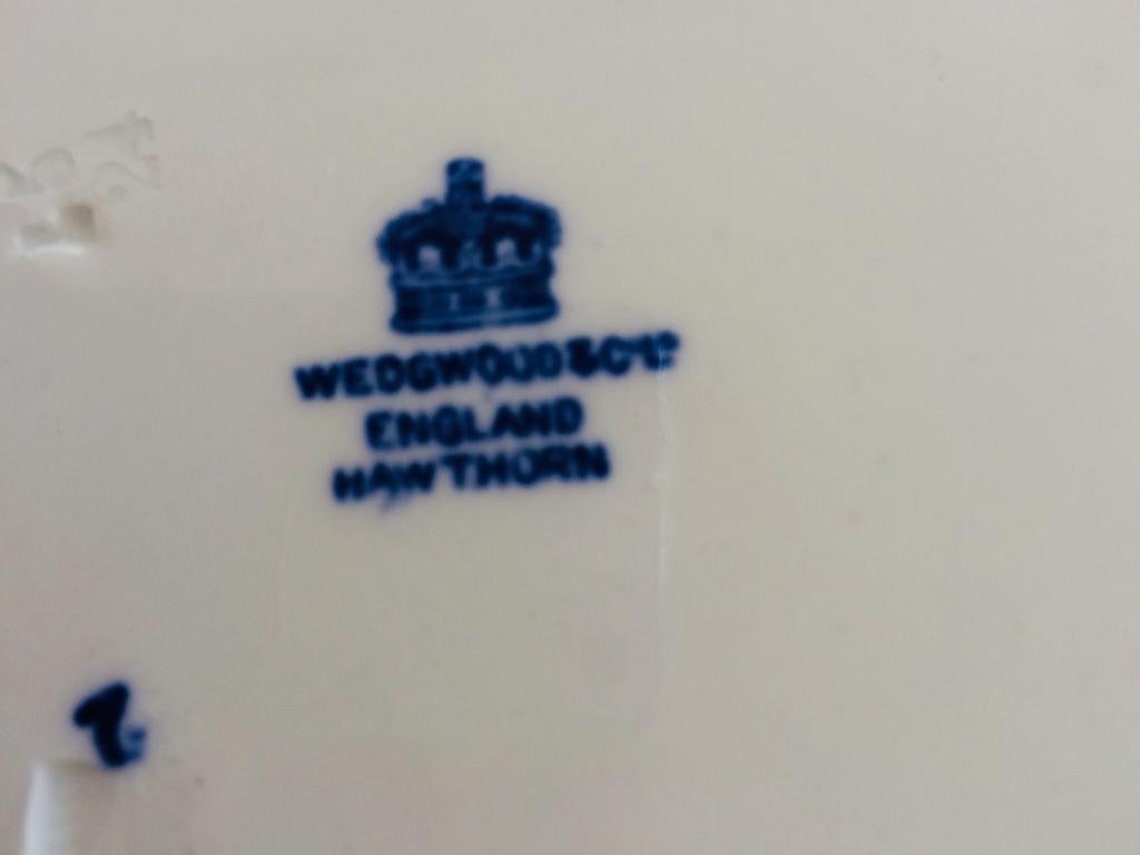 Hawthorn Wedgwood antique dinner service made in England Etsy