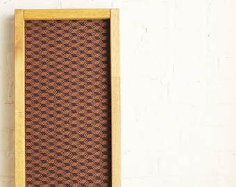 NAIL CAT, "Lozenge(brown)", Original Cat scratcher, Cat scratching board, 58cm X 22cm X 4cm, modern bed, scratching furniture