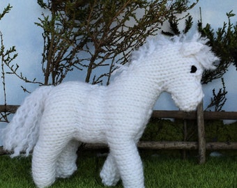 Horse Pony Knitting Pattern Snoo's Knits - Pattern Only