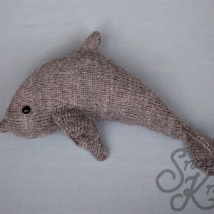 Dolphin Knitting Pattern Snoo&#39;s Knits – Pattern Only