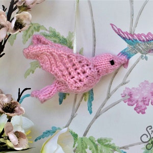 Bird Ornament Knitting Pattern Snoo&#39;s Knits - Pattern Only