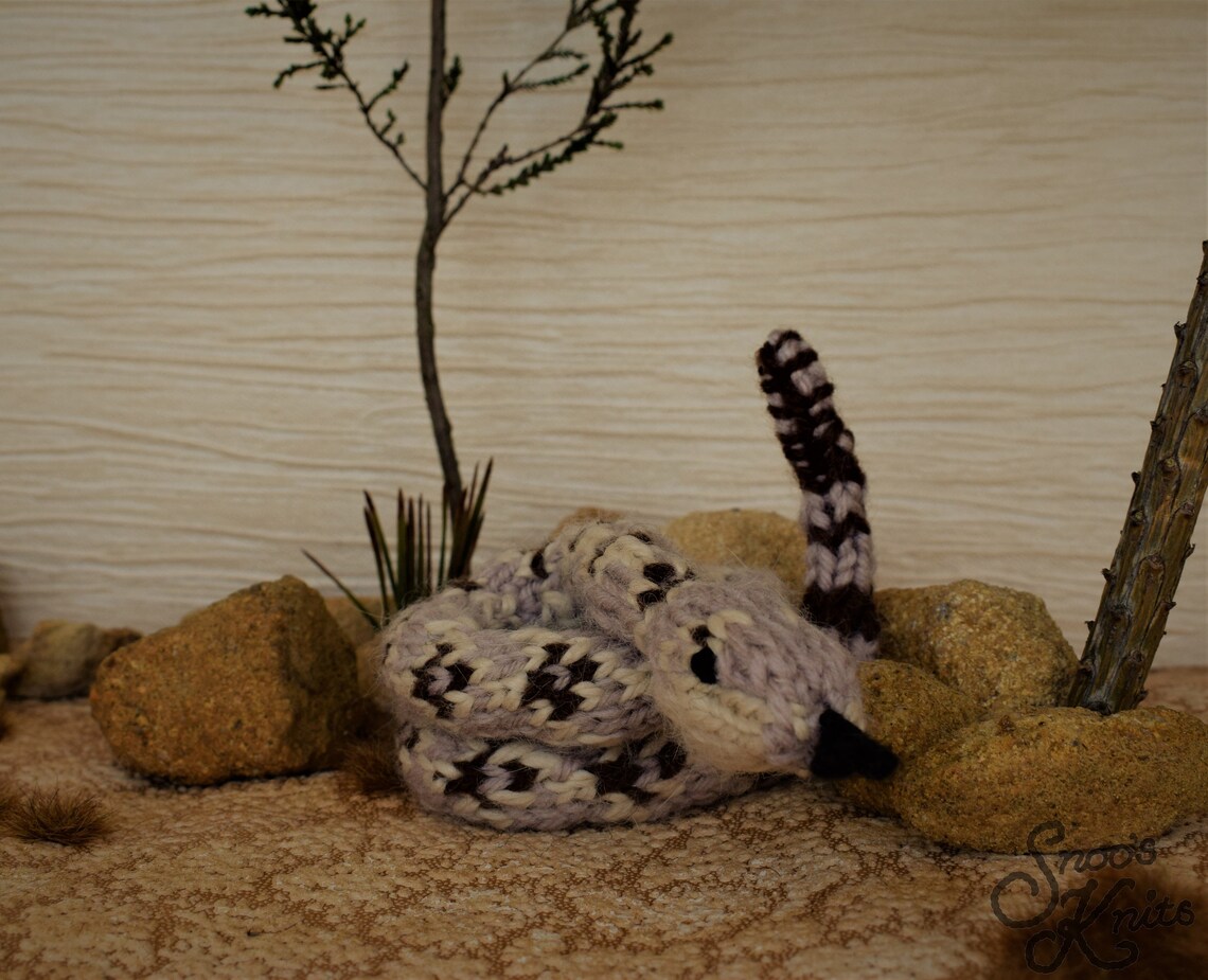Four Snake Species Plus Basic Snakes Knitting Pattern - Etsy