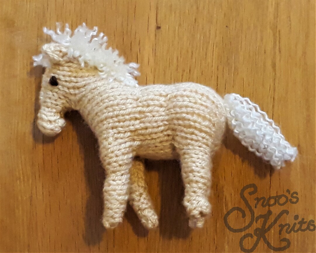 Foal and Blanket Knitting Pattern Snoo's Knits Pattern Only Etsy