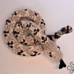 Four Snake Species Plus Basic Snakes Knitting Pattern Snoo's Knits ...