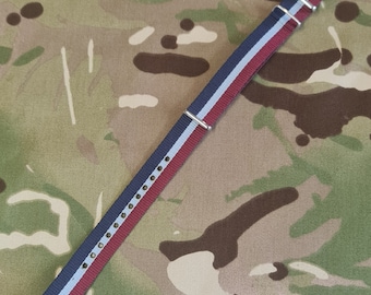 Cinturino per orologio universale G10 NATO Military Regimental - 18 mm - RAF - Royal Air Force