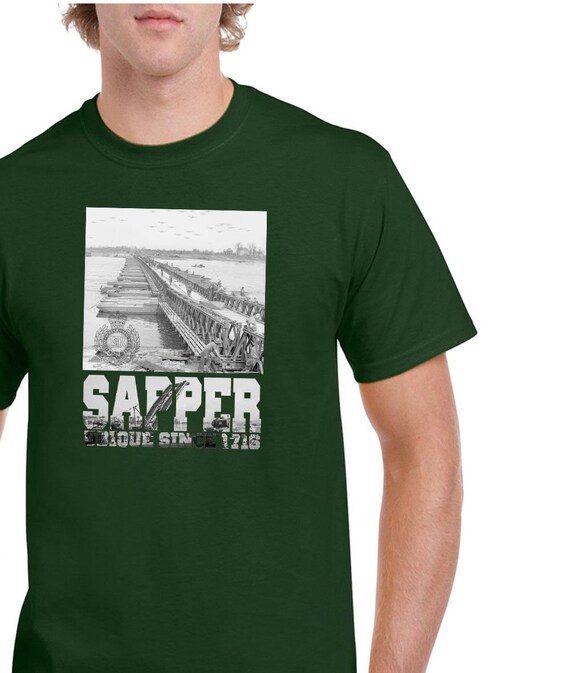 SAPPER Ubique Since 1716 Tshirt Royal 