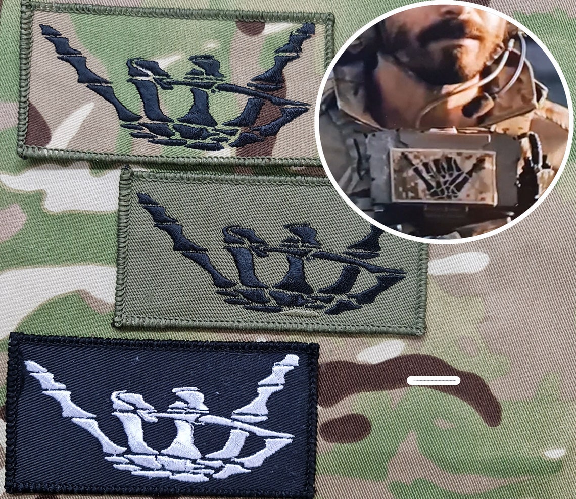 Seal Team Skull Hang Loose Velcro Badge Patch 50mm X 100mm Etsy