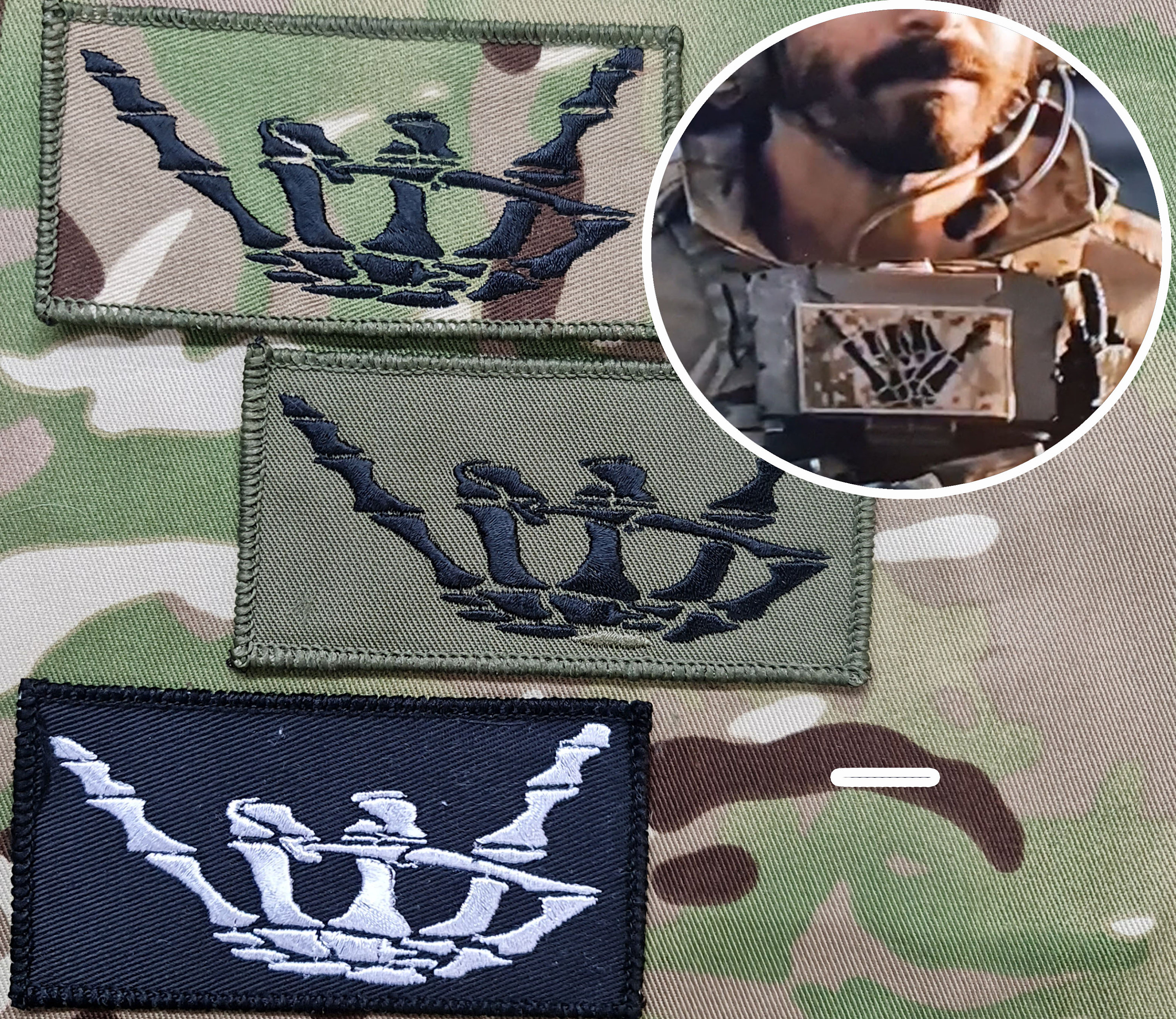 Seal Team Skull Hang Loose Velcro Badge Patch 50mm X 100mm Brock Reynolds -  Etsy