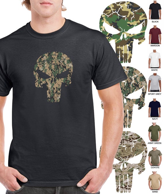 Punisher t shirt ireland Clearance