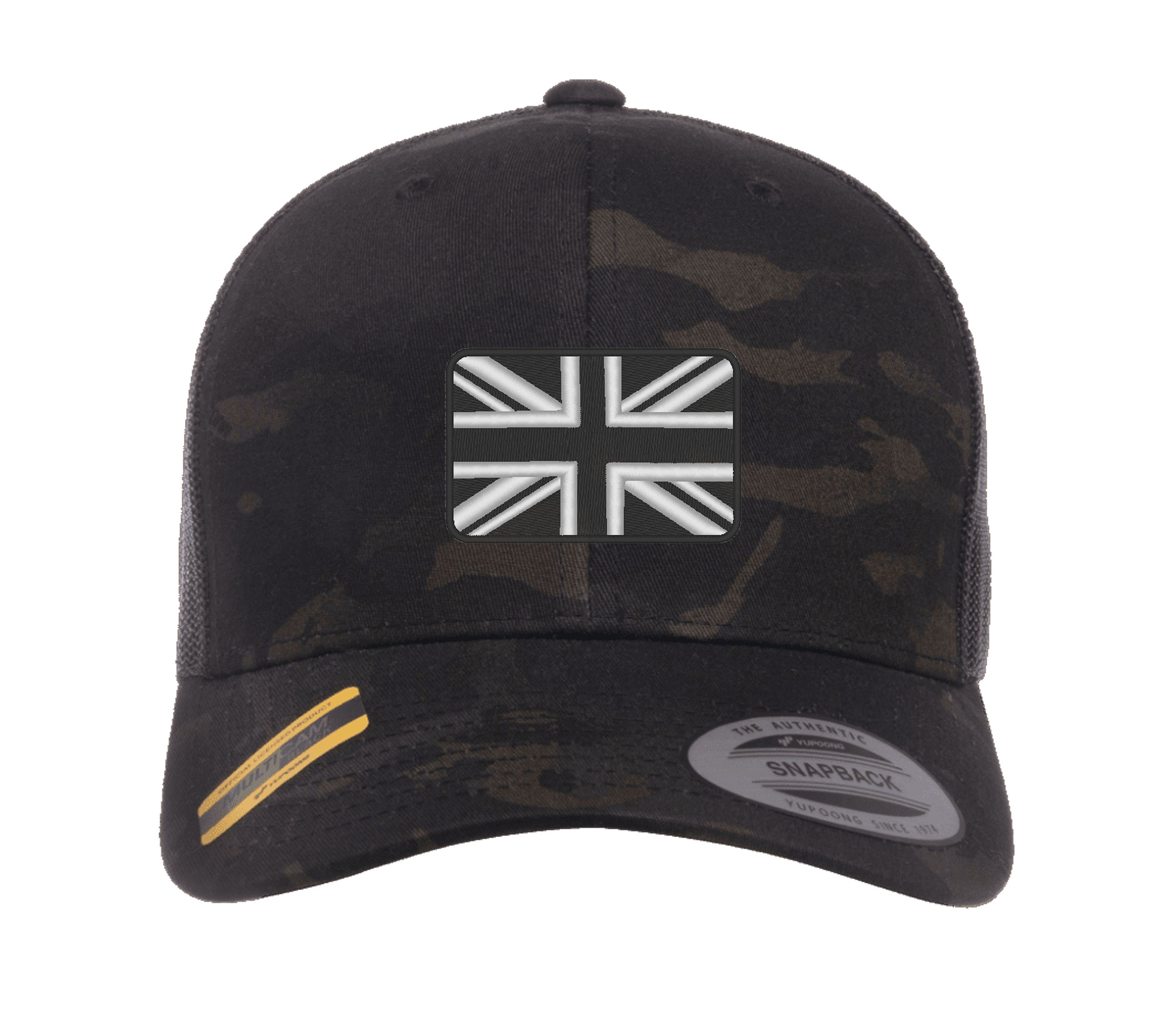 union jack trucker cap