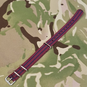 G10 NATO Military Regimental Universal Watch Strap - 18mm width - Royal Engineers - Sapper