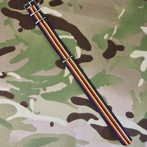 G10 NATO Military Regimental Universal Watch Strap - 18mm width - REME - Royal Electrical & Mechanical Engineer
