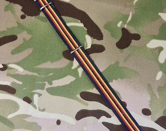 Cinturino per orologio universale G10 NATO Military Regimental - larghezza 18 mm - REME - Royal Electrical & Mechanical Engineer