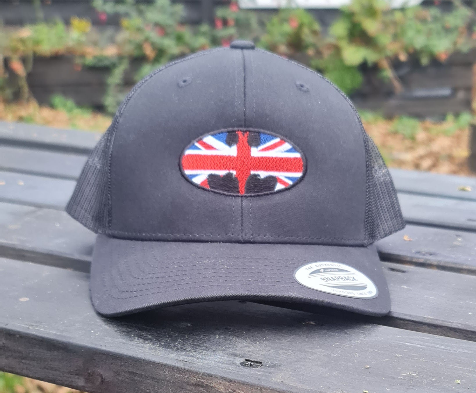 Batman Union Jack Union Flag Logo CAP 