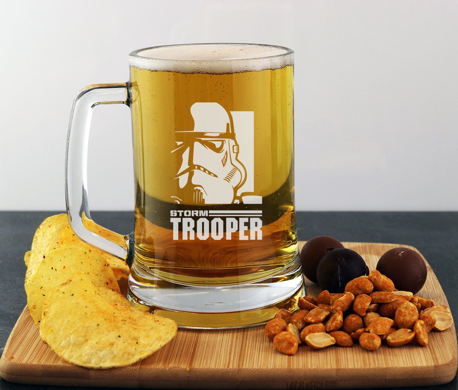 Beer Pint Glass - Star Wars - Stormtrooper