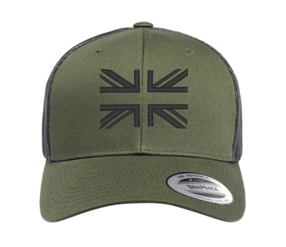 Union Jack Design Cap Hat Flexfit Yupoong Camouflage Snapback