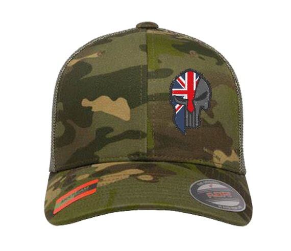 PUNISHER SKULL Union Jack cap Hat 