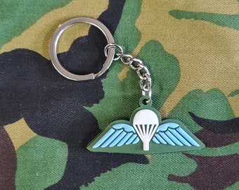Airborne / parachutist / paratrooper / Jump Wings - Keyring