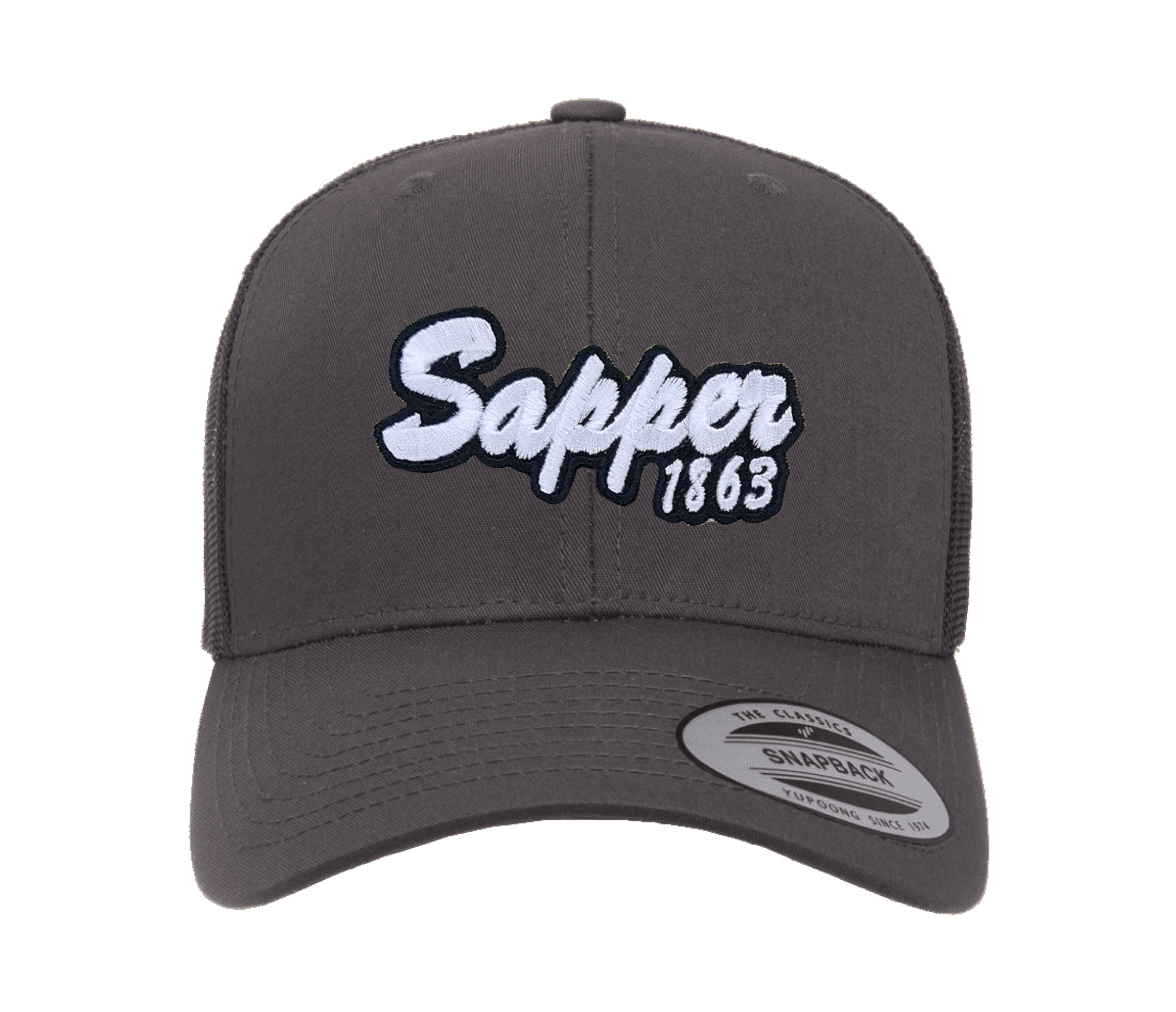 Flex - Cap You Est trucker/ Retro Choose Etsy Back Design Yupoong Flexfit Sapper Engineer Hat Royal Israel Style