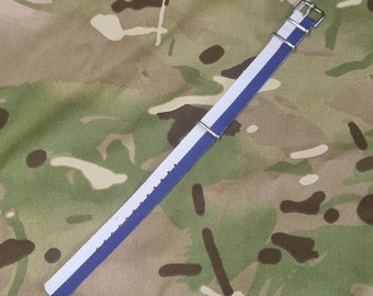 Cinturino per orologio universale G10 NATO Military Regimental - 18 mm - R Sigs - Royal Signals