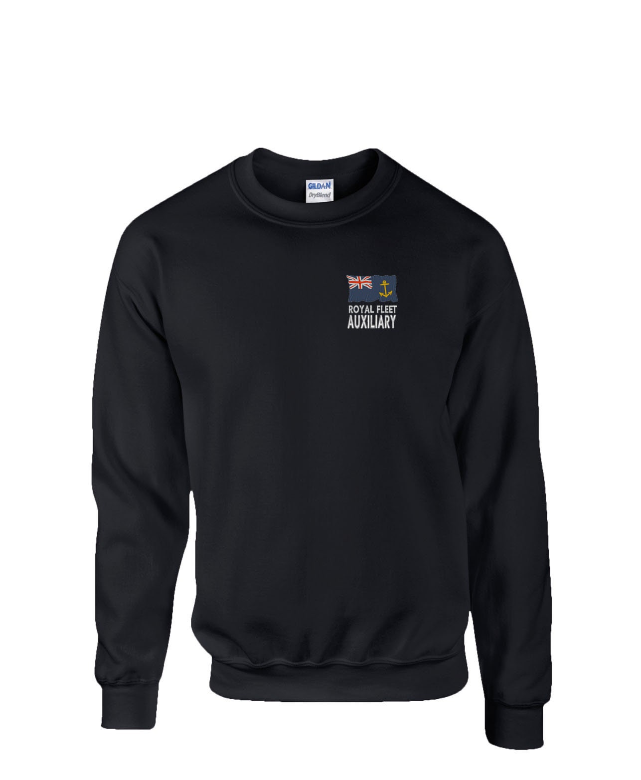 Royal Fleet Auxiliary Service embroidered Sweatshirt 