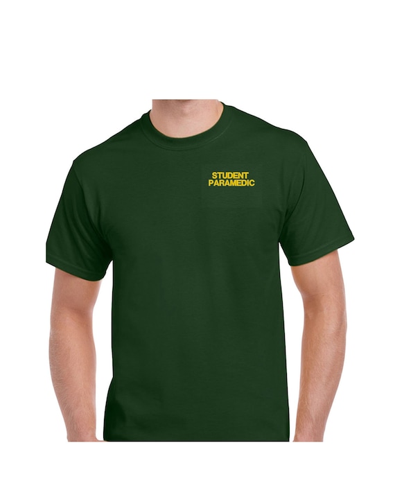 Creation du logo brode etudiant paramedical ambulance choisissez votre vetement sweat sweat a capuche t shirt Etsy France