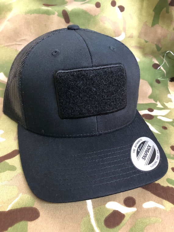 Logo CAP Patch Embroidered Back Yupoong - Tactical Cap Tacticool Hat Shooters Velcro Trucker Flexfit Stretch Etsy