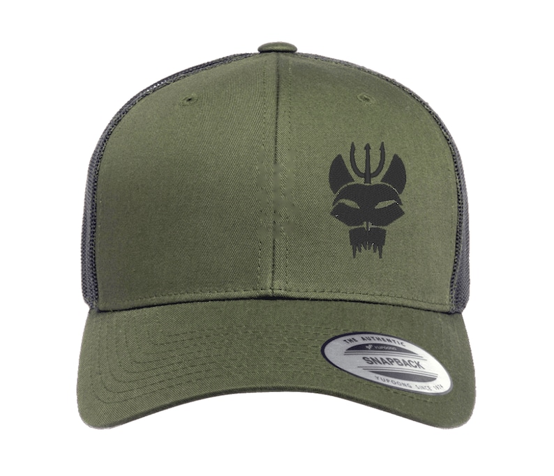 US NAVY SEAL Team 6 Trucker Snapback Six Cap Hat Official Etsy