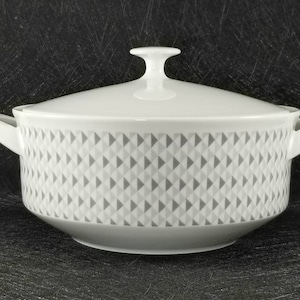 Vintage Arzberg 2050 Grand Prix Casserole Dish Triennale Mailand 1960 Germany