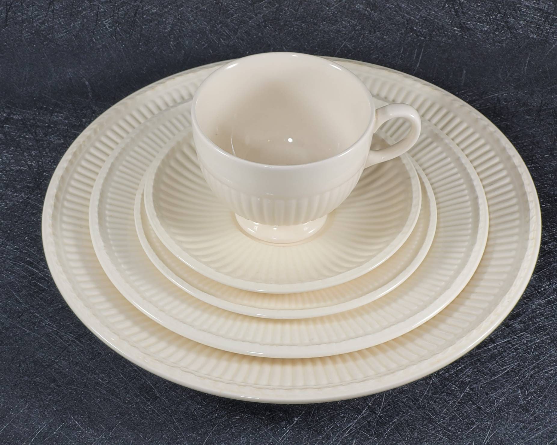 Vintage Wedgwood EDME 5 Pieces Place Setting Made in England - Etsy