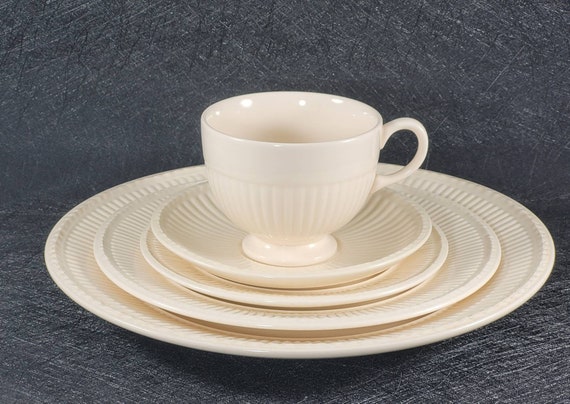 ウエッジウッド　エドミーEDME Vintage Wedgwood EDME 5 Pieces Place Setting Made in England - Etsy
