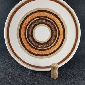 Midcentury Vintage Royal China Jeannette Santa Fe Dinner Plate 10 1/4&quot;