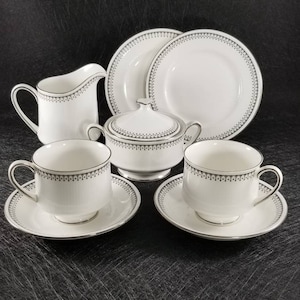 Rare Paragon Olympus 9 Pieces Set Fine Bone China England