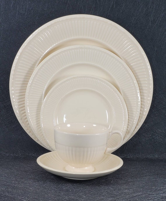Vintage Wedgwood EDME 5 Pieces Place Setting Made in England - Etsy