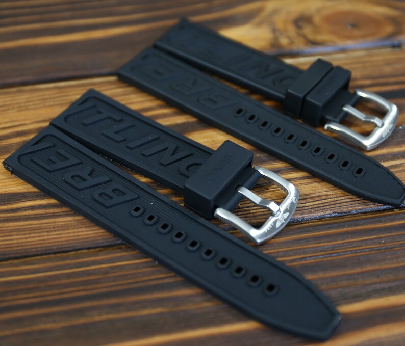 breitling diver pro ii rubber strap