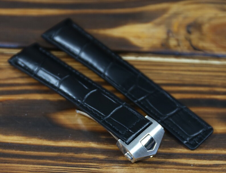 Tag Heuer Carrera leather watch strap Size strap 20mm 22mm Etsy