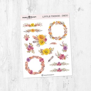 Kleine Dingen - Deco Stickervel | Planner, Bullet Journal-stickers