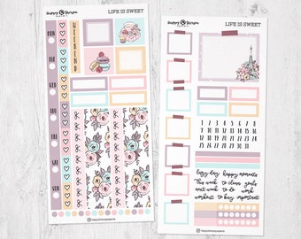 Life Is Sweet - Hobo weeks sticker kit