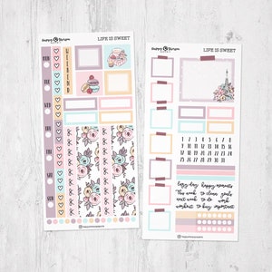 Life Is Sweet - Hobo weeks sticker kit