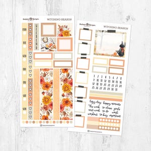 Witching Season - Hobonichi weeks sticker kit