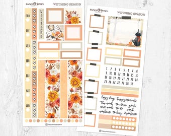 Witching Season - Hobonichi weeks sticker kit