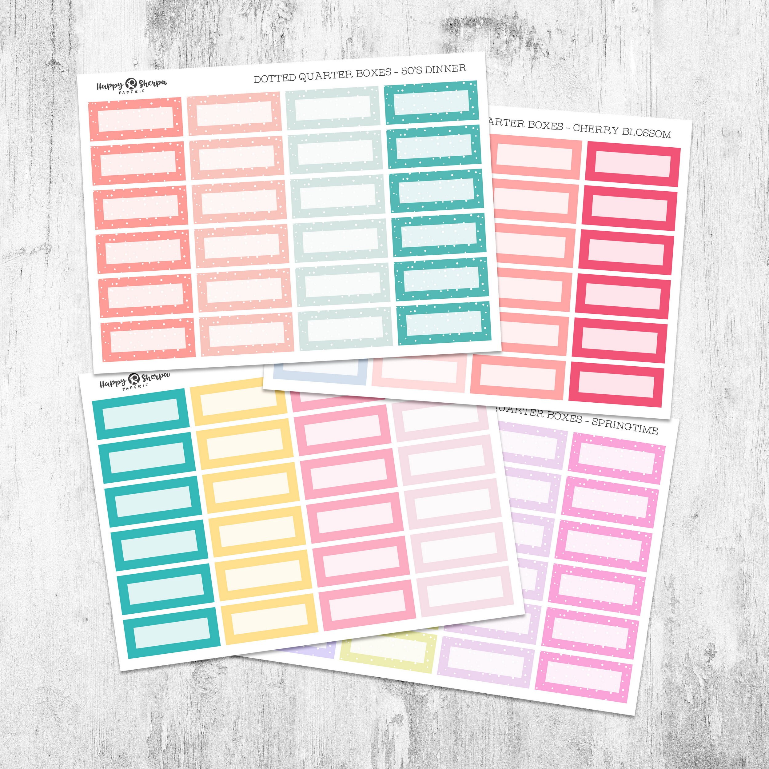 24 Sheets Pastel Functional Planner Stickers Mixed Metallic Functional and  Elegant Stickers with Elbow Tweezer Colorful Customizing Planners Stickers