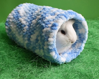 Guinea pig Tunnel! Funny guinea pig accessories in cage!