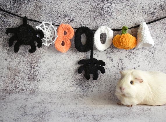 BOO Halloween Garland for Cage Guinea Pig Cage Accessories Funny Pet Gift Halloween 2024 Etsy Canada