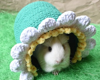 Handmade Daisy Guinea Pig Tunnel: Cozy Cage Hideout