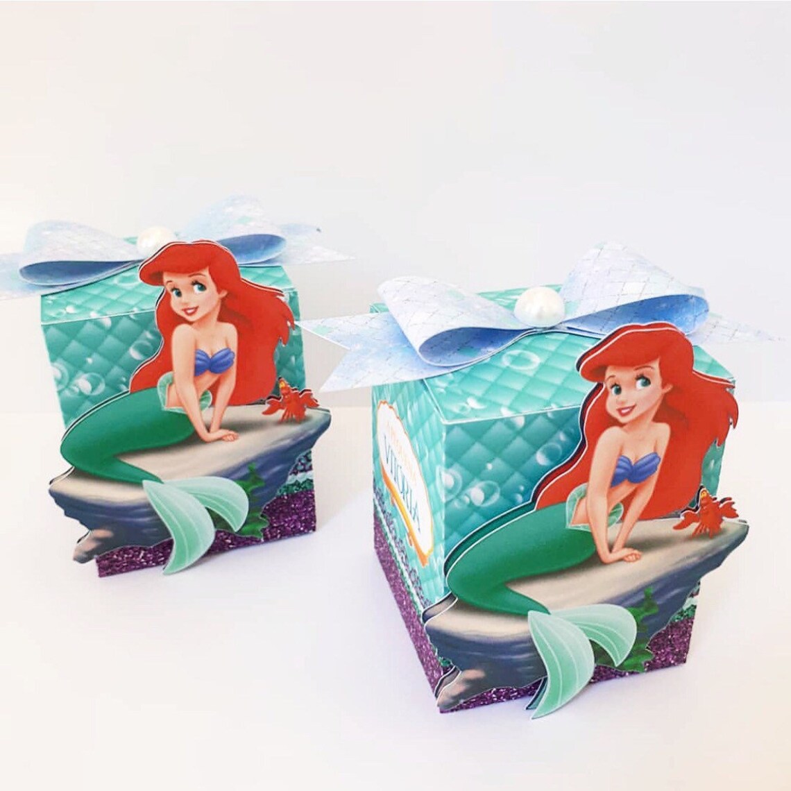 Party The Little Mermaid box personalized Etsy
