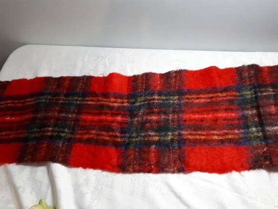 Vintage Stewart Tartan scarf